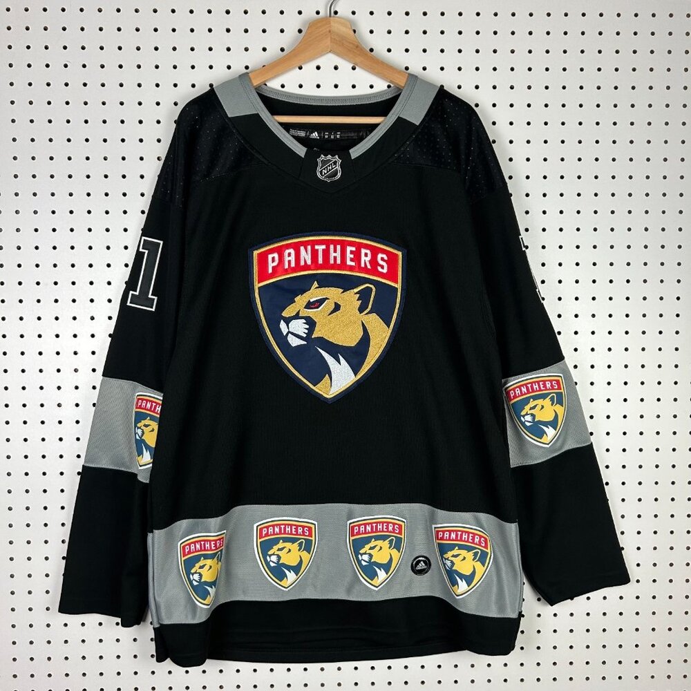 Jonathan Huberdeau‎ Florida Panthers Jersey 52 adidas Black NHL Stitched #11